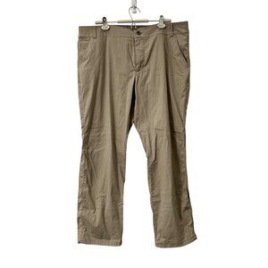 Kuhl Tan Resistor Lite Chino Straight Leg Pants Hiking Outdoor Mens Size 40 X 30